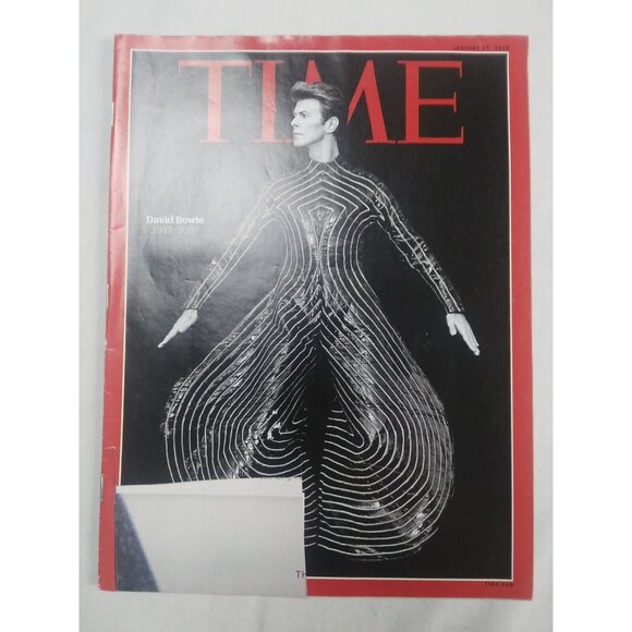 Lot of 4 Tribute Themed TIME Magazines 2016-2020 Kobe Bryant David Bowie Fidel - Picture 4 of 6